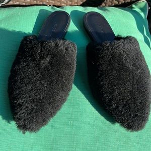 Jenni Kayne Shearling Mules EUC 38